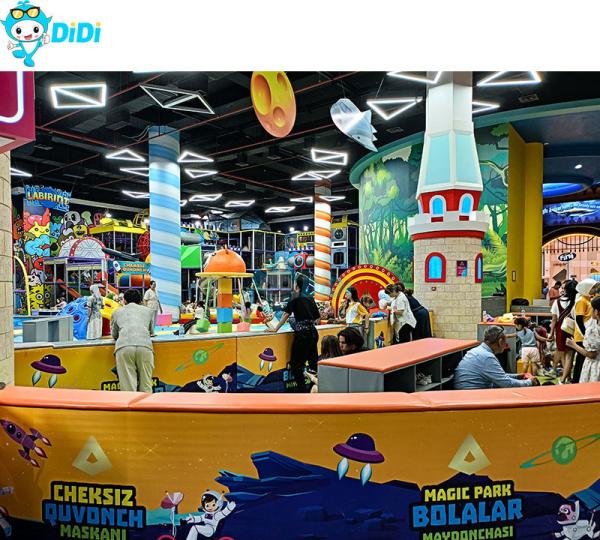 Parcs d'attractions pour enfants intérieurs non toxiques