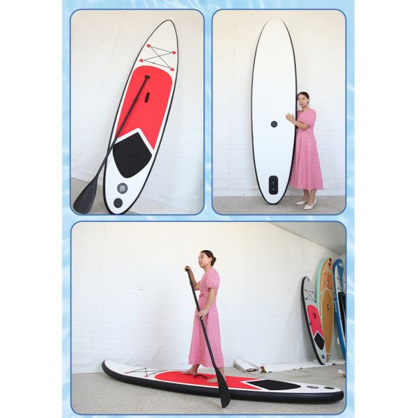Water Surfboard Water Ski Water Yoga Board Thickened PVC Inflatable Surfboard Stand Up