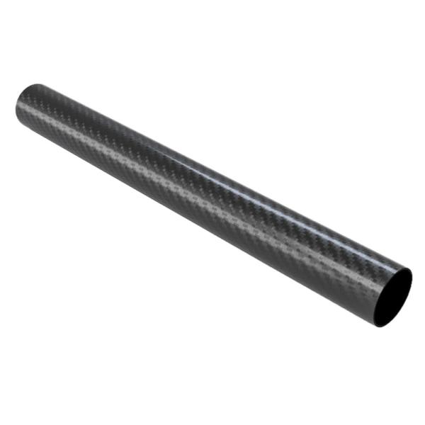 Smooth Finish 22mm Carbon Fibre Tube Corrosion Resistance