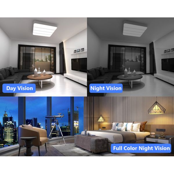 IP66 Weatherproof Wireless Surveillance Camera with Motion Detection and Tuya Network