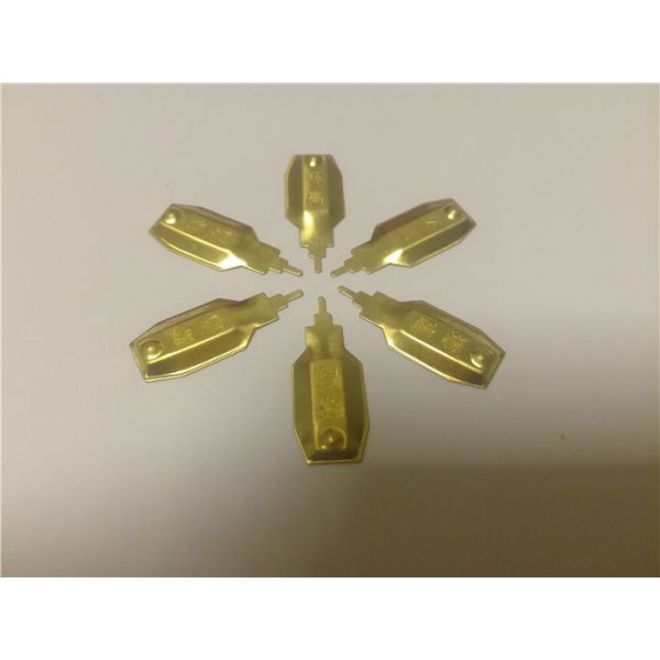 Точность формируя плашек 0.0022мм металлического листа высокой отметки латунная