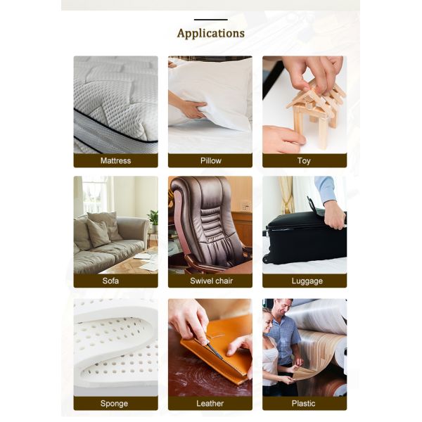 Не токсический прилипатель жидкости Sealant клеит сертификат SGS CAS 9009-54-5