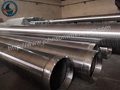 Poço de água de aço inoxidável do gás de óleo - tubulação da tela, Johnson Wedge Wire Screens