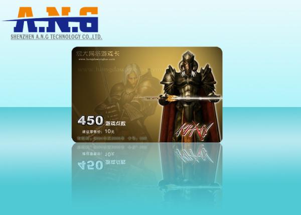 Prepaid Game VIP Members Plastic PVC Cards 85.5×54MM with Magnetic Stripe