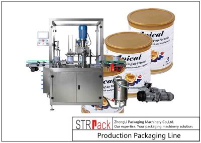 Linear Automatic Can Seaming Machine / Tin Sealing Machine For Vacuuming And Nitrogen Filling