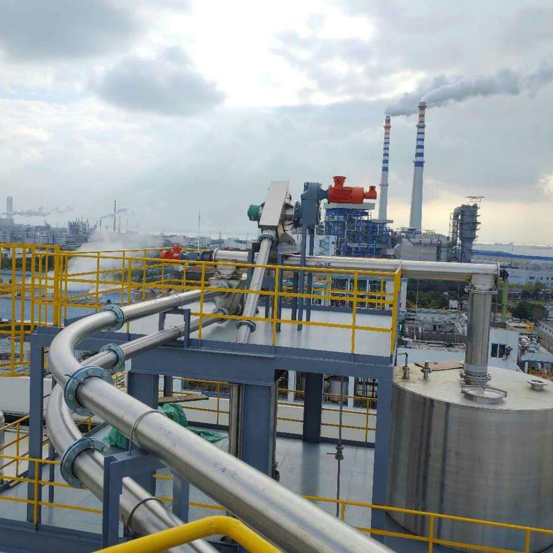 Stainless Steel Chain Conveyor System , Enclosed Tubular Chain Conveyor Machine