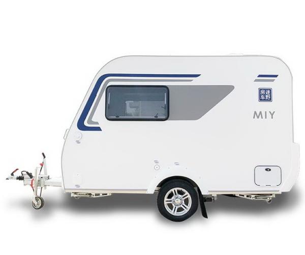 Dort la remorque de camping de voyage de 3M-12m de remorque de voyage de loisirs de 2 personnes personnalisable