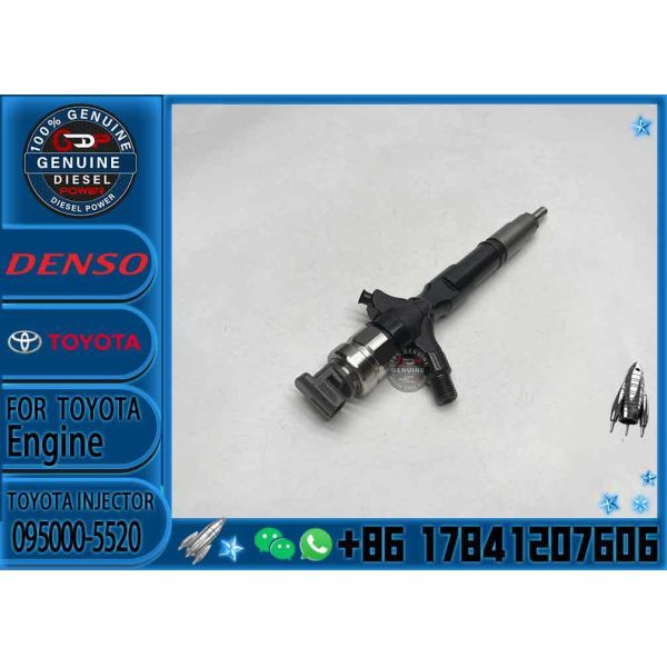 23670-39276 23670-39235 23670-30100 095000-5520 095000-5930 095000-6190 Inyector de combustible para Denso Toyota Hilux Hiace 2KD 4WD D4D