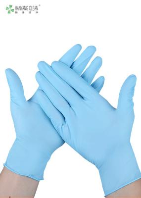 Cleanroom Gloves Durable Flexible TPU 100% Nitrile ESD Gloves