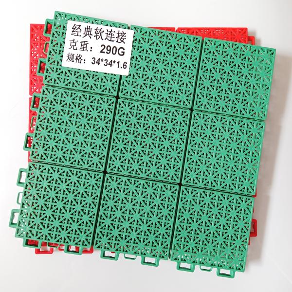 340*340*16mm Gym Flooring for All Sports Court Volleyball Tennis Badminton and Basketball
