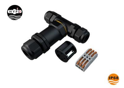 A maneira IP68 da forma 3 de T Waterproof o conector do parafuso