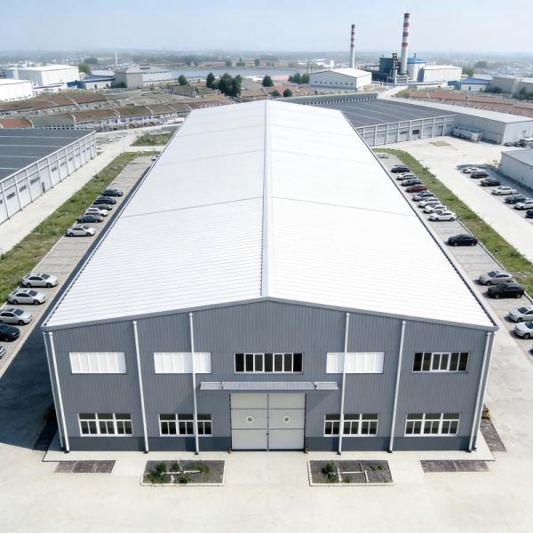 High-strength corrosion-resistant design workshop suitable for heavy equipment placement and production line layout