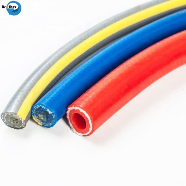 Non Kink Flexible Fiber Braided Reinforced PVC Garden Water Tube Pipe Hose for Irrigation
