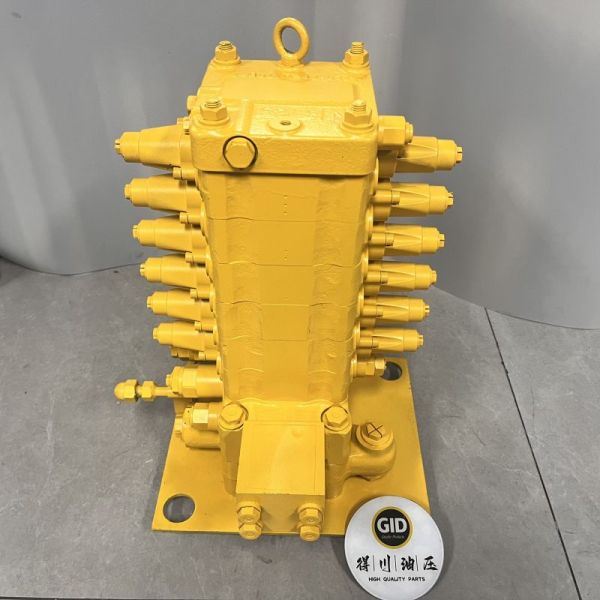 Tokugawa Hydraulic Remanufacturing GID Hydraulic Main Control Valve Assembly 723-57-11700 For Komatsu PC130-7 PC130-7K Excavator.