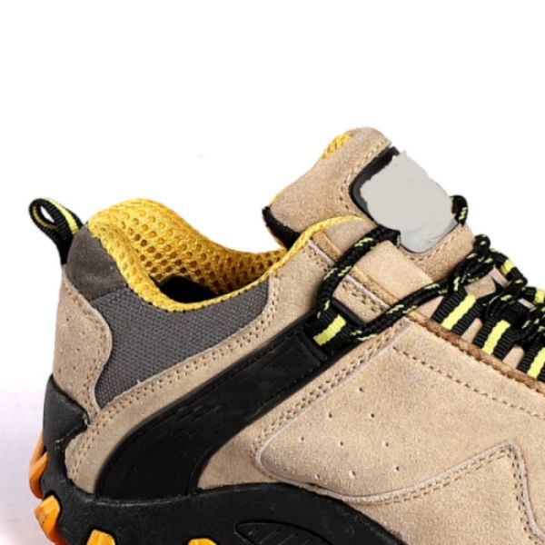 Shengjie Unisex микроволокно кожаная верхняя сетка скользящая резиновая наружная подошва подстежки спортивные ботинки безопасности