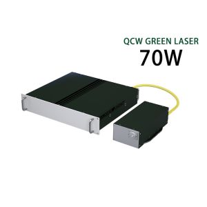 5 МГц, 70 Вт, одномодовый зеленый лазер, наносекунда QCW