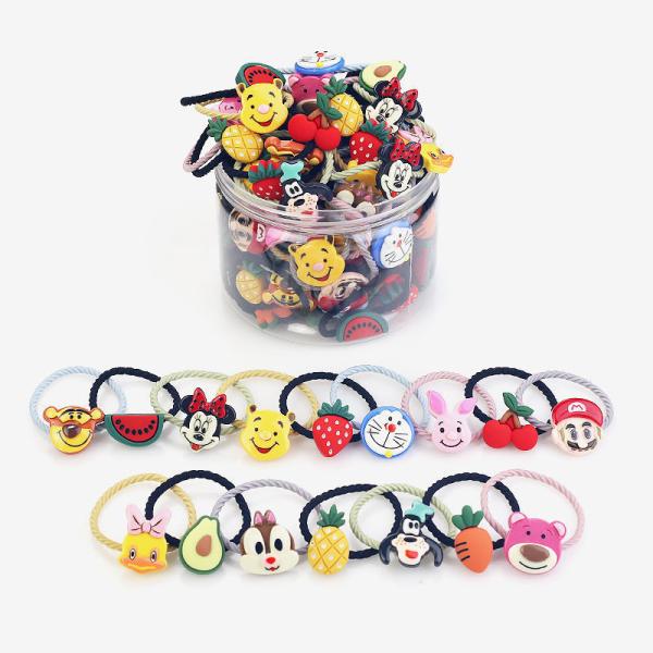 Kids Baby Girl  Childrens Hair Set Fruit Hair Tie   Animal Headbands 6.5cm