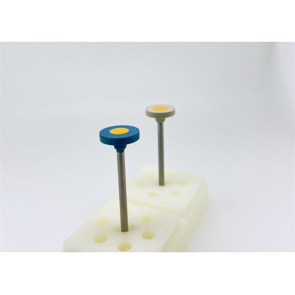 Glaze Porcelain Ceramic Grinding Disc 12mm Dental Silicone Rubber Polishing Wheels