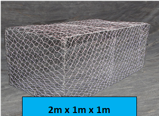 2.7mm сплетенные корзины Gabion
