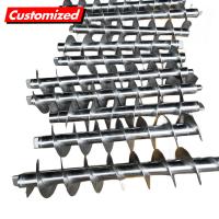 High Precision Forming Screw Flights Industrial Stainless Steel Auger Screw