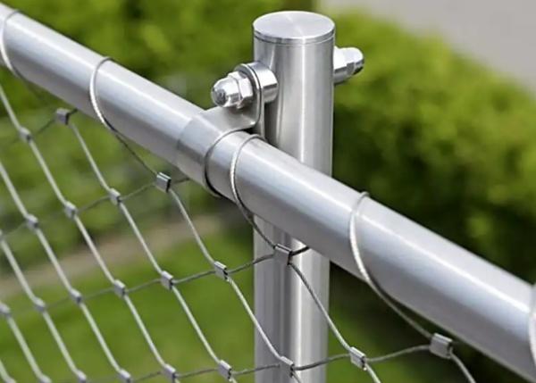 316 Stainless Steel Cable Mesh 3.2mm Diameter 55mm Mesh