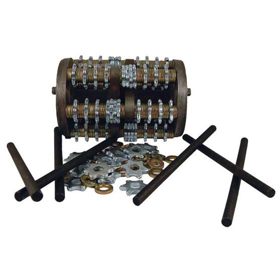 Deck Scaling Derusting Scarifiers Von Arx FR200 Drum With TCT Tungsten Carbide Cutters