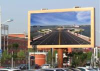 Écran publicitaire fixe/location boîte en fer Écran LED extérieur, vitres à haute fréquence de rafraîchissement