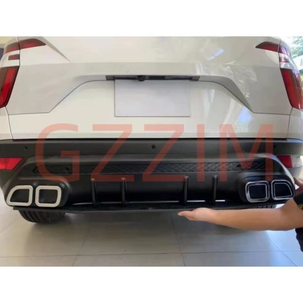 Hyundai Creta 2022 ABS Protector del parachoques delantero y trasero