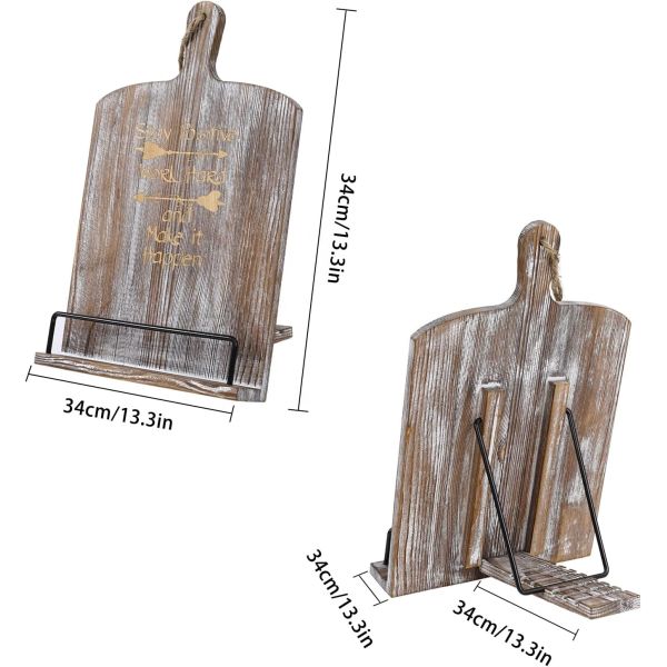 Wooden Reading Shelf Desk Calendar Shelf with Solid Wood Frame and Free Sample Charge