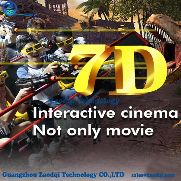 Mobile 5D 7D cinema on truck /5d Theater Rider in a Trailer New