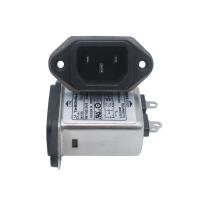 O soquete do IEC 320 de EMI Noise Filter obstrui filtra dentro 250VAC para o equipamento elétrico
