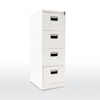 Knocked Down Vertical 4 Drawer Standard Steel Filing Cabinet For Office Storage