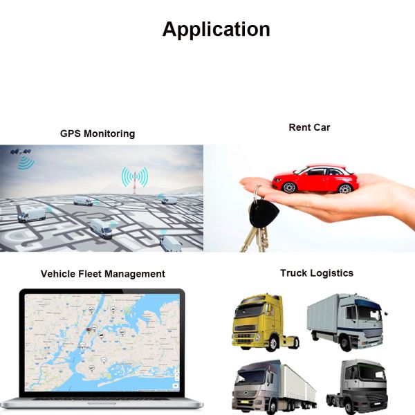 4G WIFI Car Reverse Camera System GPS Tracker Double Recording With DMS Alarm Function