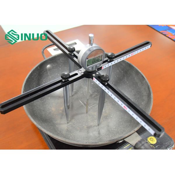 BS EN 12983-1 Concavity Measurement Device for Cookware Bottom Testing