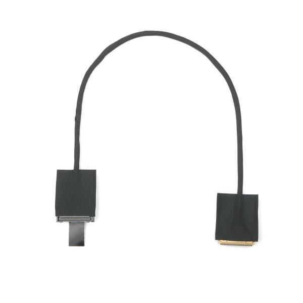20453-040T to TE 2023314-3 Micro-Coax Cable, Custom LVDS Display Routing