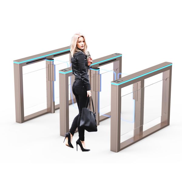 Button Operation QR Code Turnstile