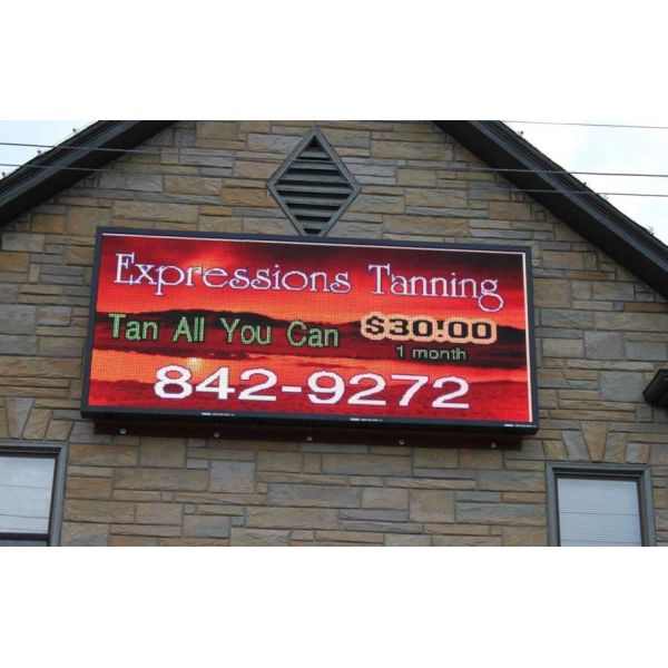 памятник СИД 960x1920mm P8 RGB подписывает на открытом воздухе видео- панель IP65