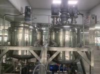mezclador cosmético del emulsor de 65rpm 50-5000L con el sistema opcional del vacío