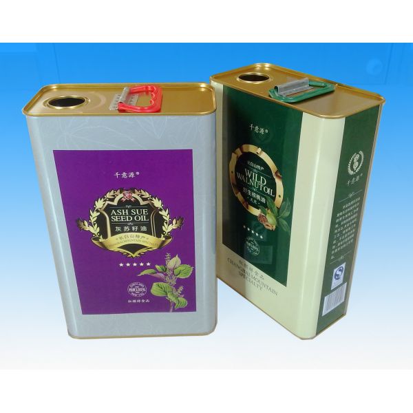 жестяные коробки оливкового масла 1000ml делают контейнеры водостойким олова пищевого масла