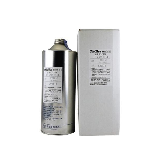 Shin Etsu HIVAC-F4 Reach 10-6 Torr High Vacuum State 1L Vacuum Pump Silicone Oil