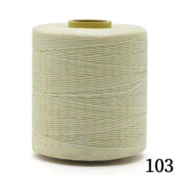 Polyester Wax Bonded Braided Thread for Leather Sewing Thread 250D/16 Flat Waxed Threads