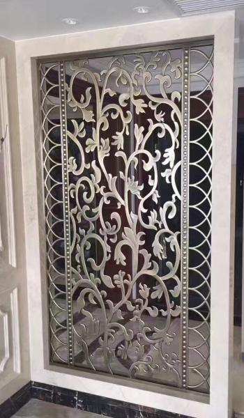 CNC Laser Cutting Perforated Aluminum Screen Decorative Metal Manufacturer In China