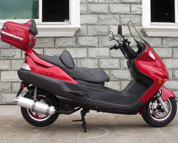 Kick Start Adult Motor Scooter 12 Inch Rim With Chromaticity Double Rear Shock