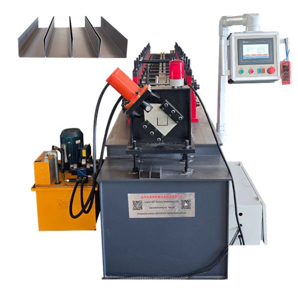 U-stud roll forming aluminum roofing sheet making machine