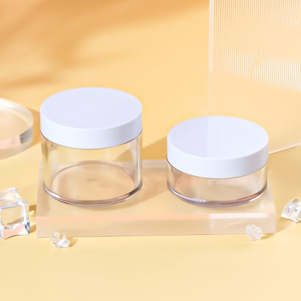 Recyclable BPA Free Plastic Cosmetic Jar with High Impact Resistance for Skincare Packaging