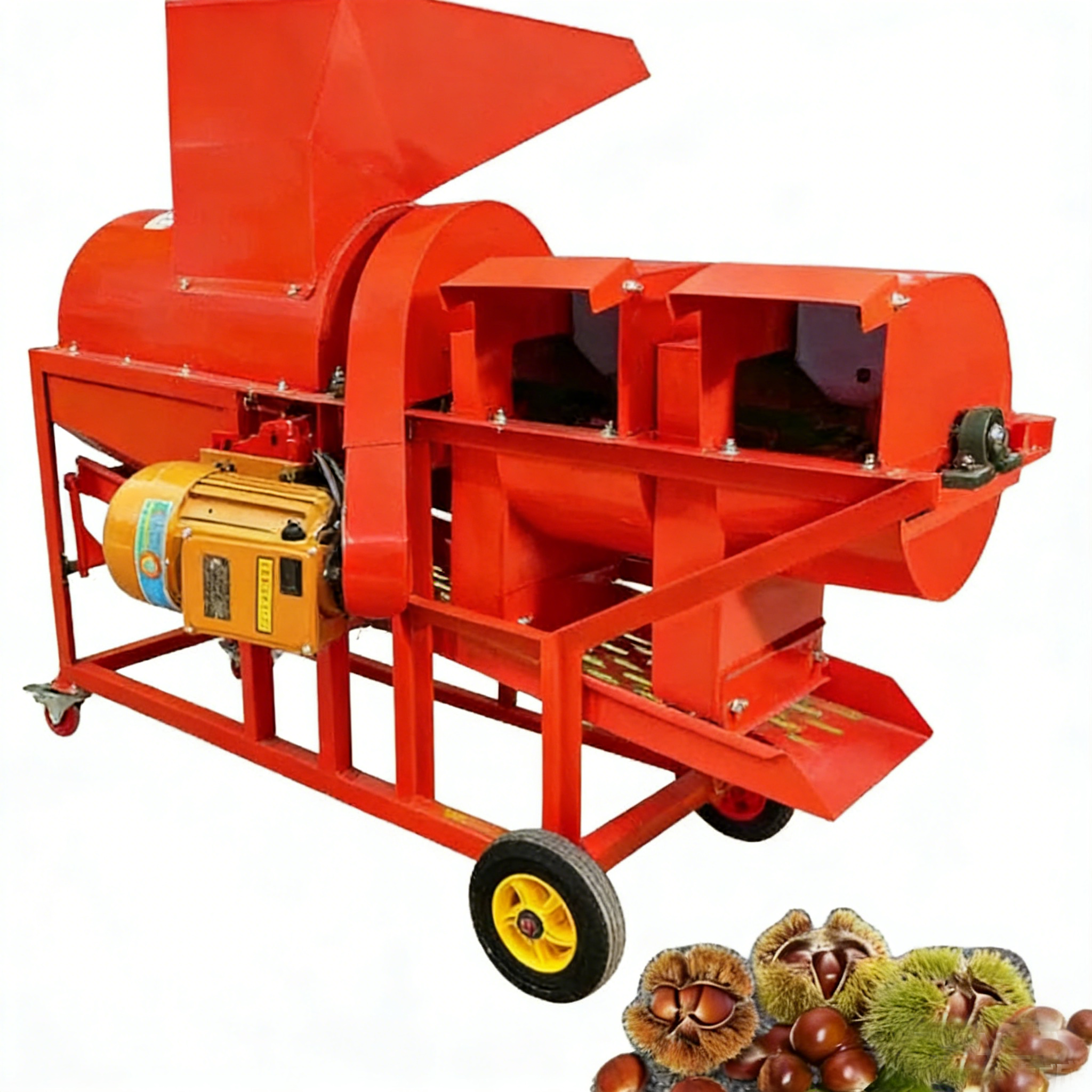Industrial Stainless Steel Chestnut Peeling Machine High Precision Shelling Machine