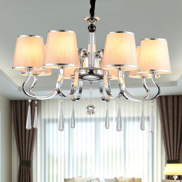 Modern chandelier ceiling lights with lampshade for living room Bedroom Lighting (WH-MI-44)
