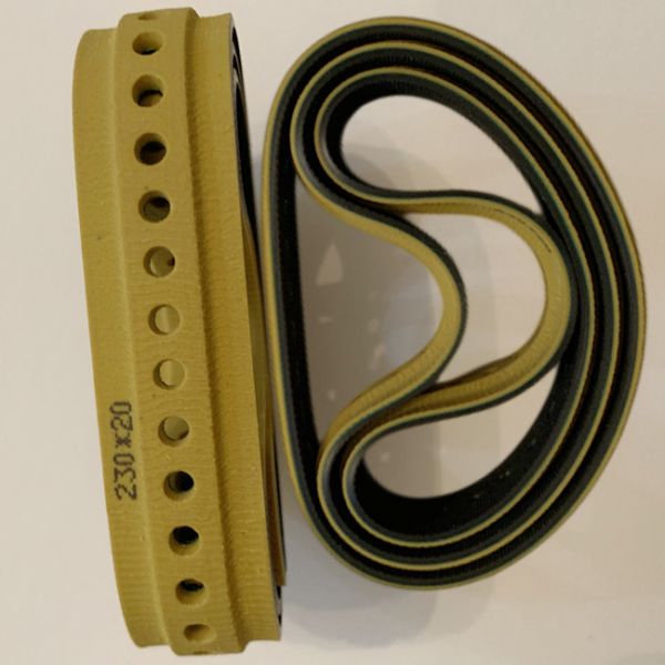 Желтый пояс запасных частей принтера ленты 3x 5x M2.015.870 20mm всасывания доставки