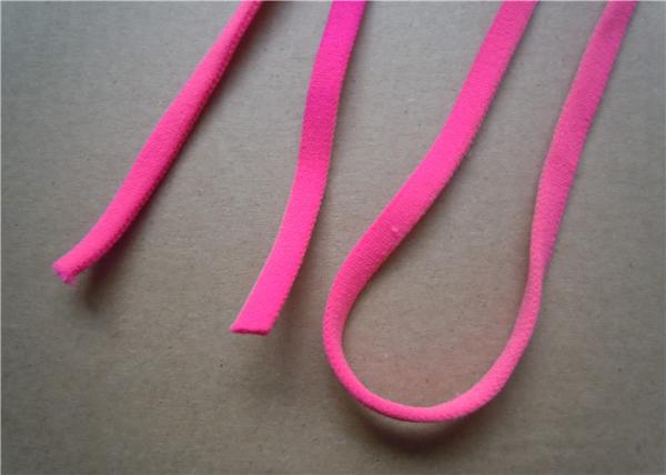 Rose Red Elastic Webbing Straps Jacquard Garment Accessories
