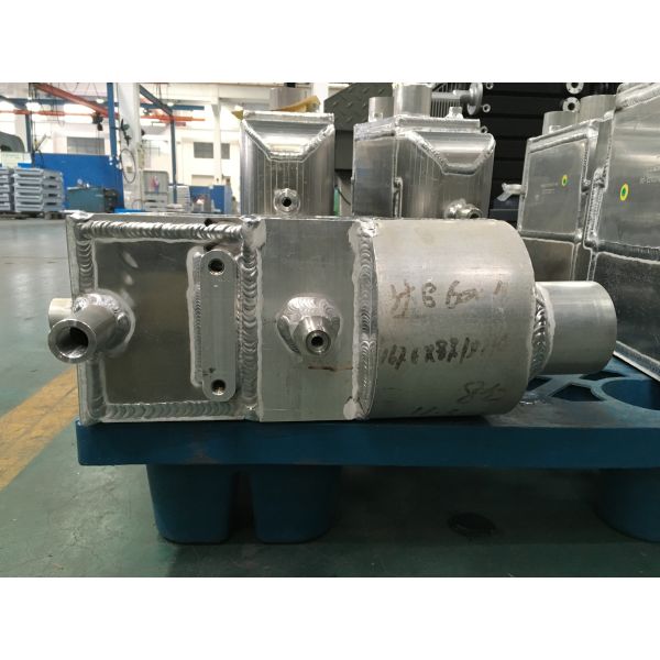 Aluminum Plate Fin Evaporator Condenser Heat Exchanger For Medical Sector Cooling